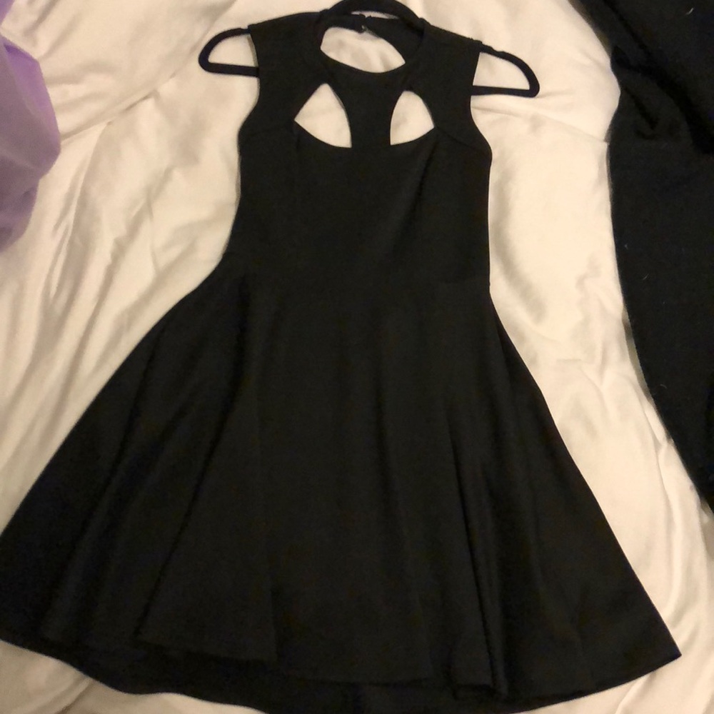 Black GUESS mini cut out - very classy dress!